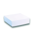 White cardboard pastry box  320x320mm H80mm