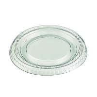 PLA Clear flat lid