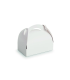 Boîte pâtissière carton blanche avec anse 180x160mm H115mm