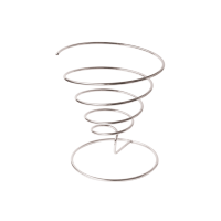 Stainless steel spiral cone support