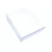 White bruschetta cardboard box    H35mm