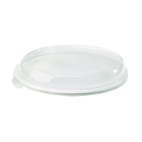 Plato ovalado de caña de azucar