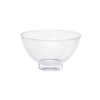 "Milou" mini transparent PS plastic bowl