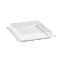 Clear PET lid for "Atlas" tray