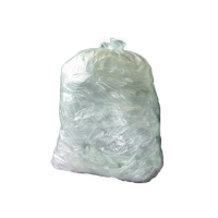Transparent PEBD bin bag
