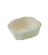 "Lovely" wooden baking mould with paper liner  100x70mm H37mm 120ml