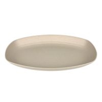 Huskly beige oval plate250mmH32mm