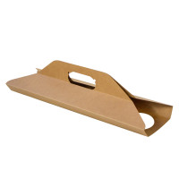Portavasos Kraft - 4 compartimentos 380x420mm
