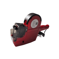 Pinzas de etiquetado para 2 líneas de 12 caracteres en etiquetas de 26*16 250x45mm H163mm
