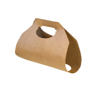 Portavasos Kraft - 2 compartimentos 385x222mm