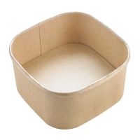 Ensaladera cuadrada multiusos Kraft 170x170mm H42mm 750ml