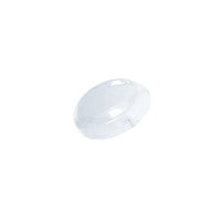 Tapa de plástico PET transparente  H10mm