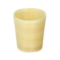 Mini vaso de madera  H45mm