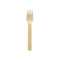 Tenedor de madera  H158mm