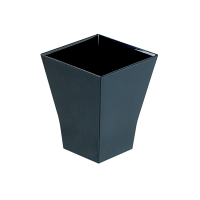 Vasito para degustación pirámide negra "Taiti" en PS 45x45mm H55mm 60ml