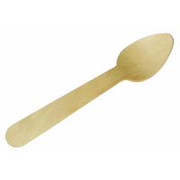Cuchara de madera de café  H100mm