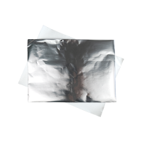 Papel blanco/aluminio 250x350mm