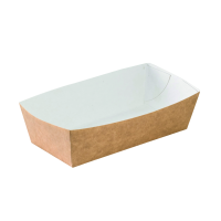 Barquilla de cartón Kraft 140x65mm H42mm 460ml