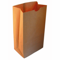 Bolsa SOS gigante Kraft reciclada americana 320x160mm H430mm