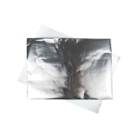 Papel blanco/aluminio 250x350mm