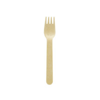 Tenedor de madera  H158mm