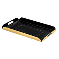 Bandeja doble cara oro y negro 190x280mm