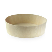 Caja de madera redonda "Samourai" para 7 macarrones  H45mm 710ml