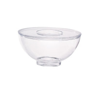 Mini copa transparente "Milou" en PS  H40mm 90ml