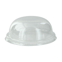 Tapa cúpula transparente de plástico PET  H36mm