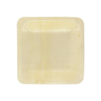 Plato de madera cuadrado "Scandinavie" 117x117mm H15mm