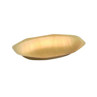 Plato de madera ovalado 195x125mm H25mm