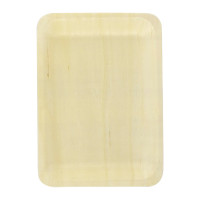 Bandeja rectangular de madera "Scandinavia" 265x215mm H20mm