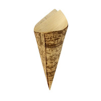 Cono de hoja de bambù  H170mm 147ml