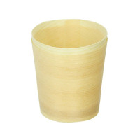 Mini vaso de madera  H45mm
