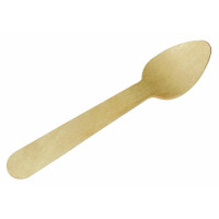 Cuchara de madera de café  H100mm