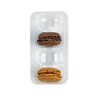 Inserto para 4 macarrones 128x68mm H23mm