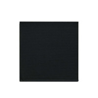 Servilleta micropunto de papel de 2 capas negra 200x200mm