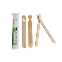 Palillos de madera envueltos 2 unidades  H150mm