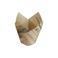 Papel tulipan de cocción diseño periodico  H80mm