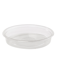 "Saladeli" Round clear PET plastic salad bowl   H43mm 750ml