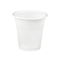 White PP plastic cup   H70mm 150ml