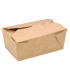 Caja de cartón kraft laminado antigrasa    H50mm