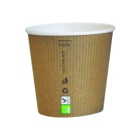 Gobelet carton PLA "Nature Cup" 590ml 90mm  H52mm