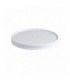 White cardboard lid for hot and cold foods   H16mm