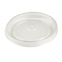 Clear PP plastic flat lid