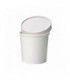 Vaso de cartón blanco para caliente/frío  H100mm 490ml