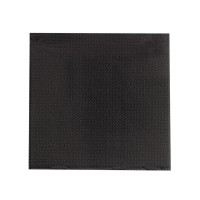 Black paper napkin 2 ply  380x380mm
