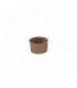 Kraft paper cup for hot and cold foods   H48mm 195ml