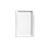 Bandeja de pulpa blanca formato Atlas 1/2 273x193mm H19mm