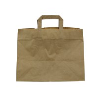 Kraft/brown paper carrier bag
